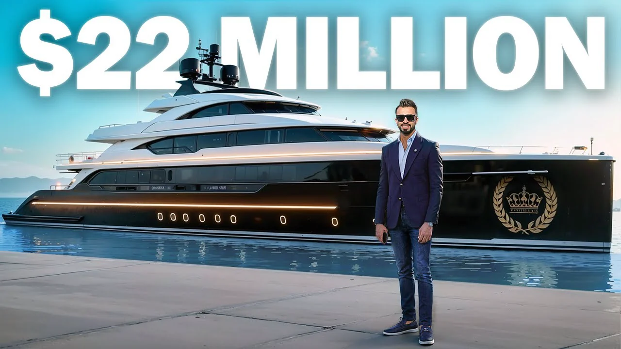 Inside a private megayacht — portfolio preview