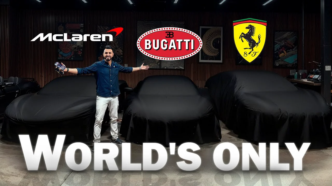 The world of rare supercars — portfolio preview