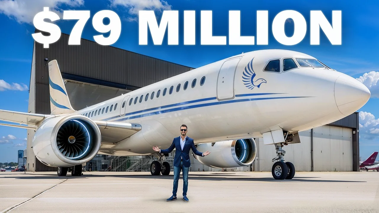 A flying palace: inside a private jet — portfolio preview